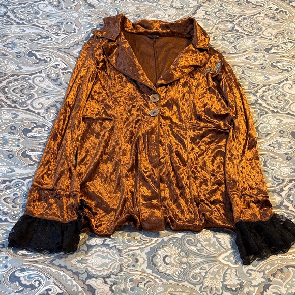 Disney Mad Hatter Kids Costume - Brown and Blue - Picture 6 of 6